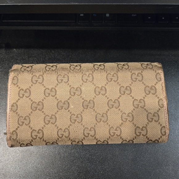 Gucci Lovely Heart GG Canvas Continental Long Wallet - Picture 12 of 12